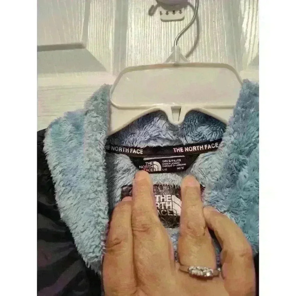 The North Face Jacket Girls XL Blue Full Zip Fleece Outdoors Casual Preppy - Picture 5 of 6